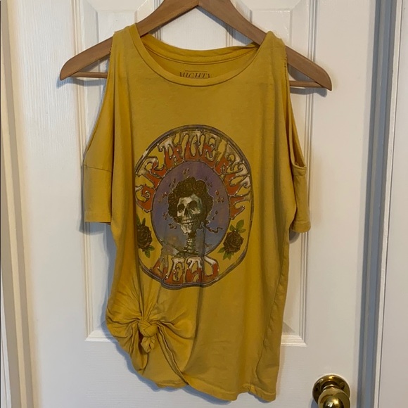 Open shoulder Greatful dead tee - Picture 1 of 5
